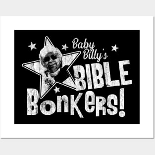 WHITE ART - Baby Billy's Bible Bonkers Posters and Art